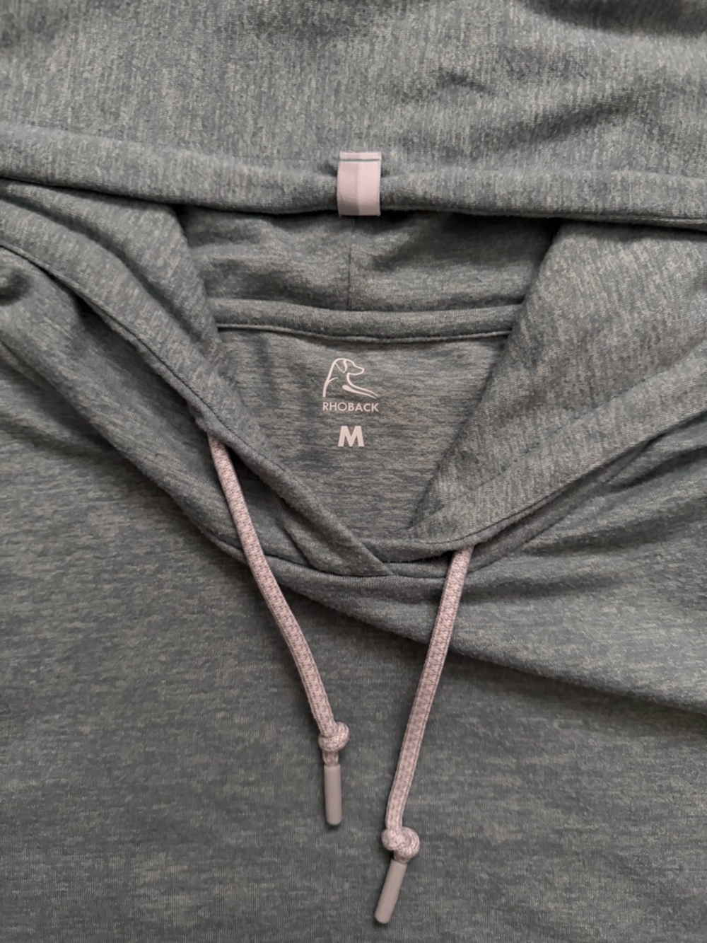 Rhoback Women's Tempo Performance Hoodie M Heather Green Casual Golf - Picture 2 of 5